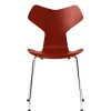 Fritz Hansen 3130 Grand Prix stol i farvet ask af Arne Jacobsen