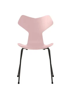 Fritz Hansen 3130 Grand Prix stol i farvet ask af Arne Jacobsen