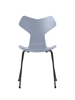Fritz Hansen 3130 Grand Prix stol i farvet ask af Arne Jacobsen