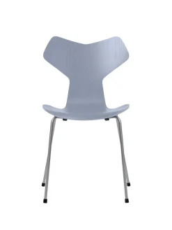 Fritz Hansen 3130 Grand Prix stol i farvet ask af Arne Jacobsen