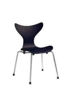 Fritz Hansen 3108 Liljen Barnestol, midnight blue fra Best