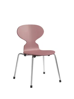 Fritz Hansen 3101 Myren Barnestol, wild rose fra Best