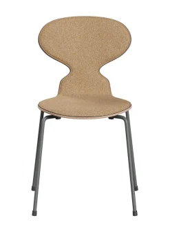 Fritz Hansen 3101 Myren Stol, forsidepolstret af Arne Jacobsen New