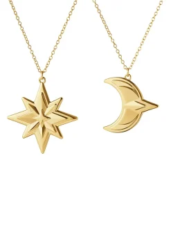 Georg Jensen 2024 Ornamentsæt, stjerne og måne fra Discount