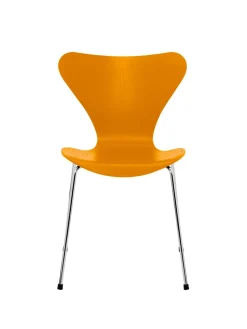 Fritz Hansen 3107 Serie 7 stol i farvet ask af Arne Jacobsen Hot