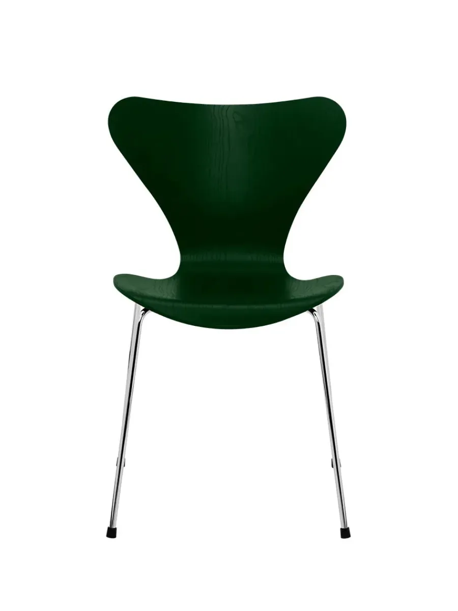 Fritz Hansen 3107 Serie 7 stol i farvet ask af Arne Jacobsen Hot