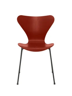 Fritz Hansen 3107 Serie 7 stol i farvet ask af Arne Jacobsen Hot