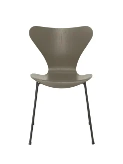 Fritz Hansen 3107 Serie 7 stol i farvet ask af Arne Jacobsen Hot