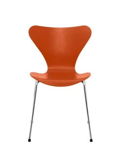 Fritz Hansen 3107 Serie 7 stol i farvet ask af Arne Jacobsen Hot