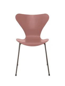 Fritz Hansen 3107 Serie 7 stol i farvet ask af Arne Jacobsen Hot