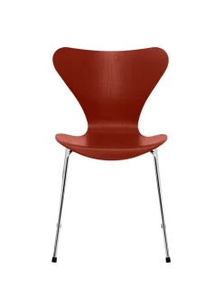 Fritz Hansen 3107 Serie 7 stol i farvet ask af Arne Jacobsen Hot