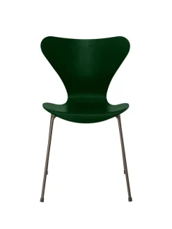 Fritz Hansen 3107 Serie 7 stol i farvet ask af Arne Jacobsen Hot