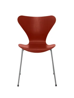 Fritz Hansen 3107 Serie 7 stol i farvet ask af Arne Jacobsen Hot