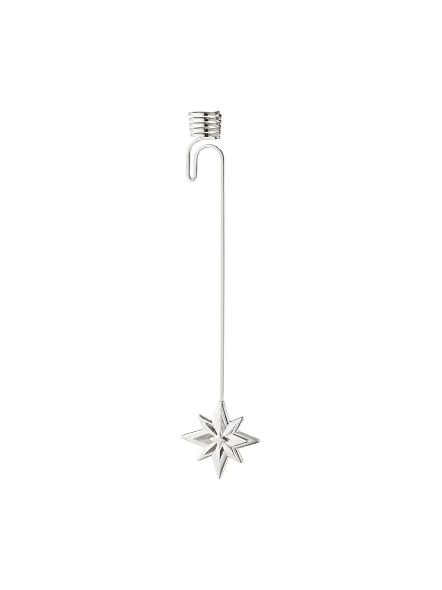 Georg Jensen 2024 Stjerne Lyseholder, palladiumbelagt fra New