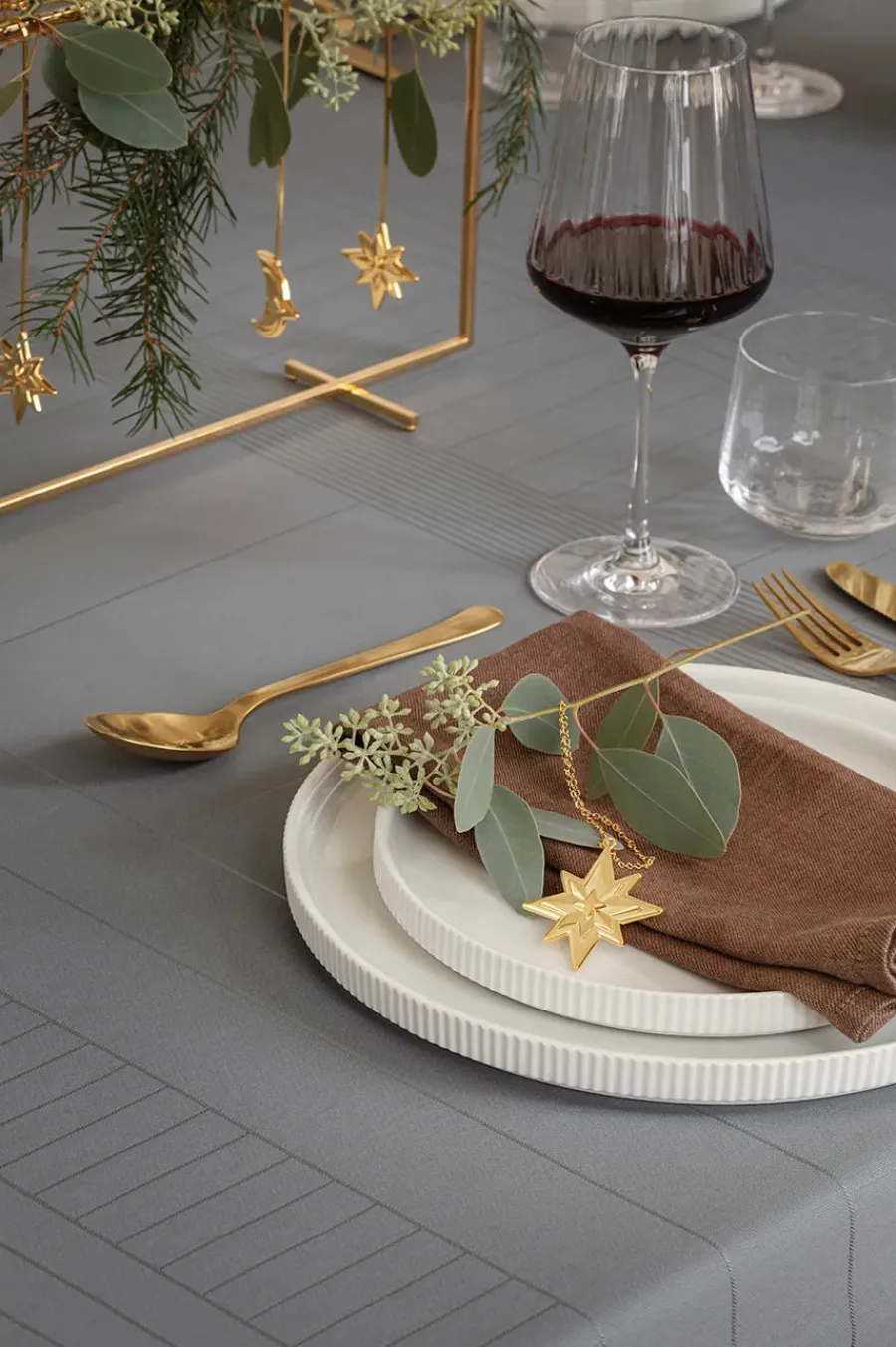 Georg Jensen 2024 Stjerne Lyseholder, palladiumbelagt fra New