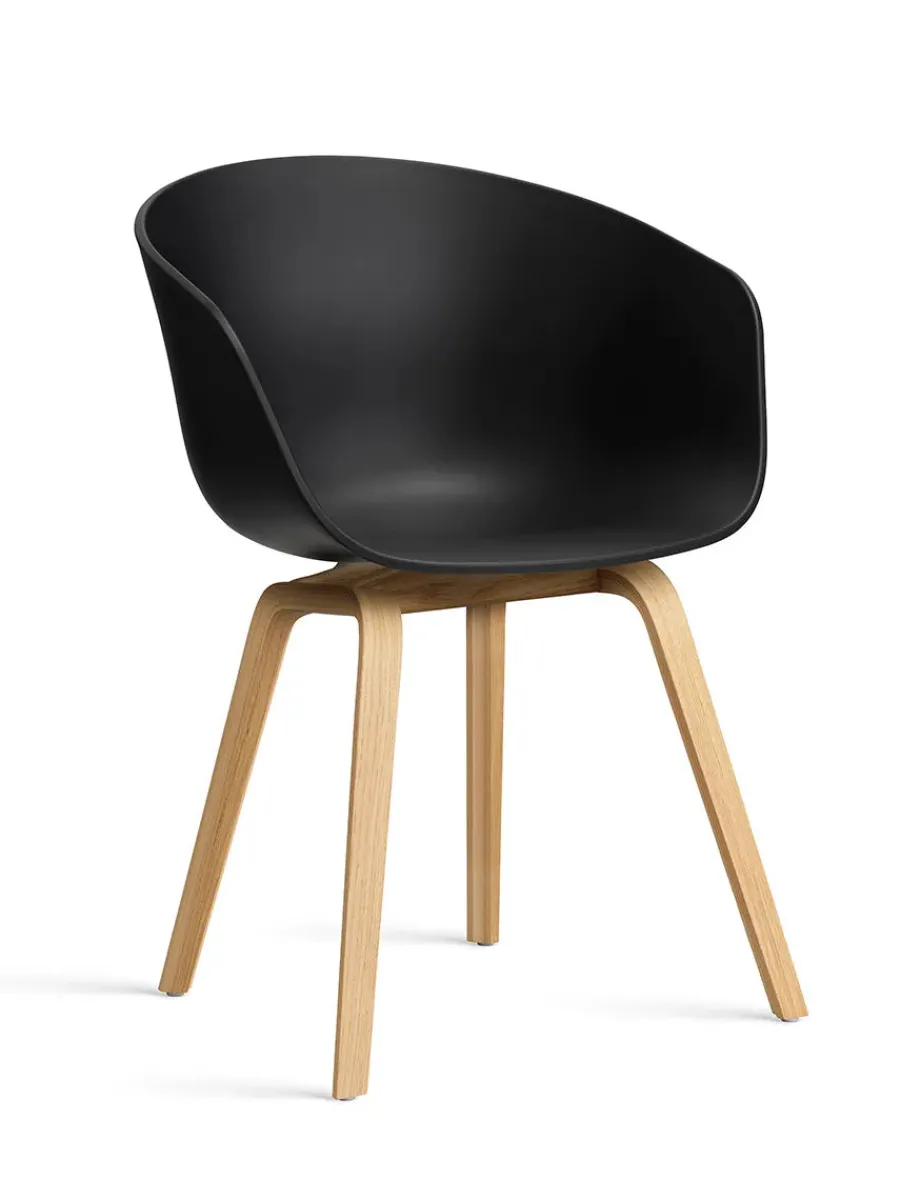 HAY About a Chair AAC22 forsidepolstret, hvid skal fra Hot