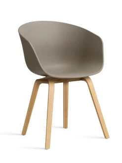 HAY About a Chair AAC22 forsidepolstret, hvid skal fra Hot