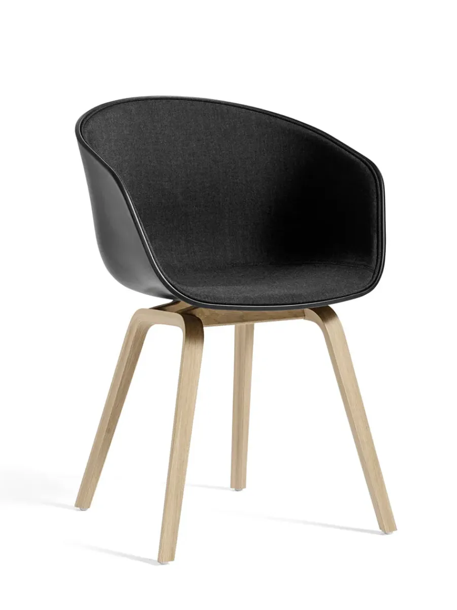 HAY About a Chair AAC22 forsidepolstret, hvid skal fra Hot