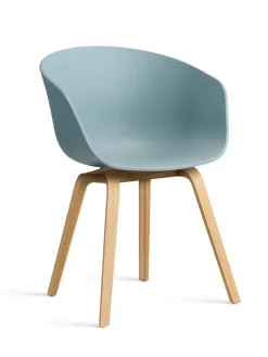 HAY About a Chair AAC22 forsidepolstret, hvid skal fra Hot