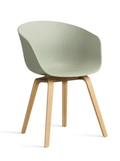HAY About a Chair AAC22 forsidepolstret, hvid skal fra Hot