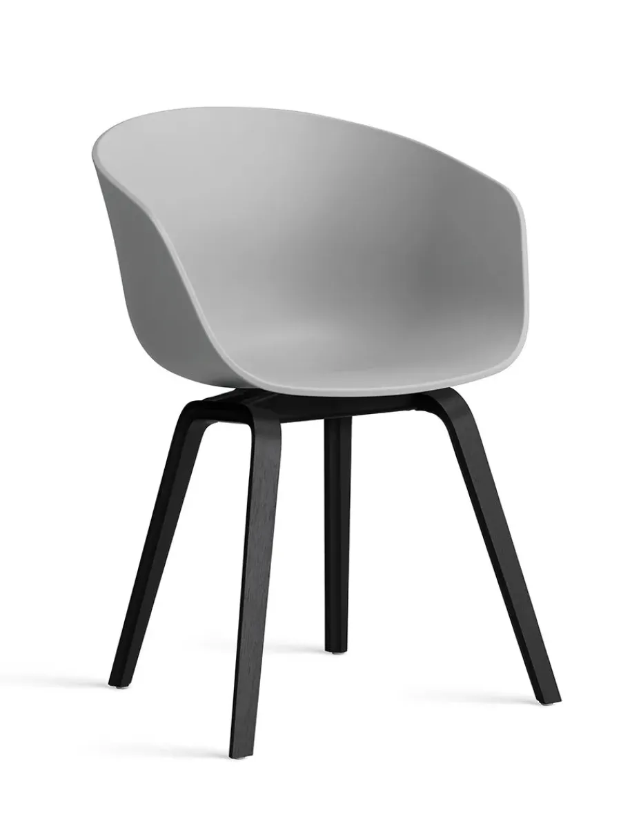 HAY About a Chair AAC22 forsidepolstret, hvid skal fra Hot