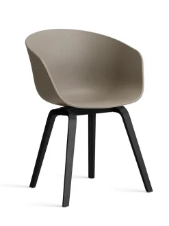 HAY About a Chair AAC22 forsidepolstret, hvid skal fra Hot