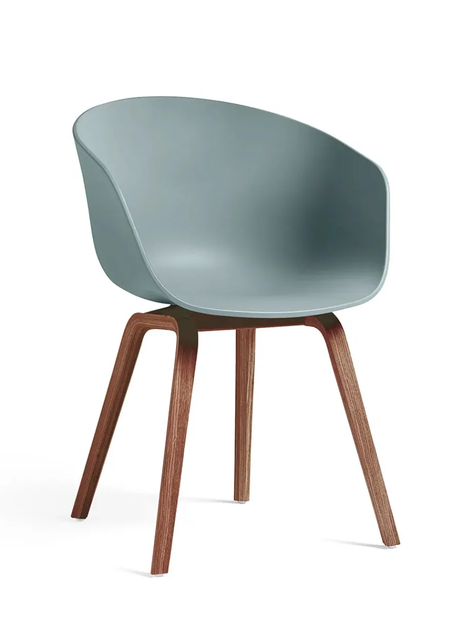 HAY About a Chair AAC22 forsidepolstret, hvid skal fra Hot