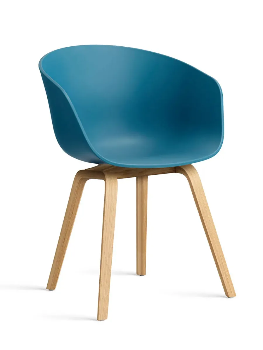 HAY About a Chair AAC22 forsidepolstret, hvid skal fra Hot