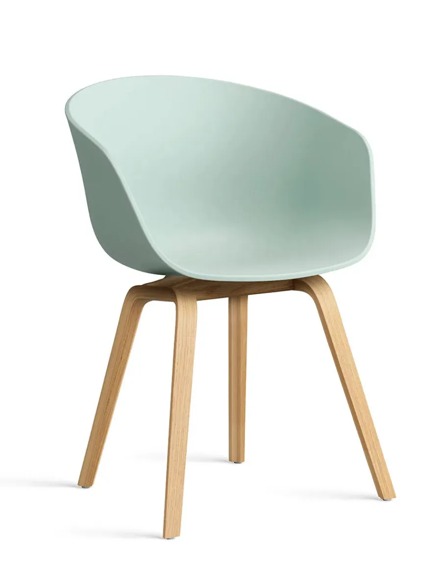 HAY About a Chair AAC22 forsidepolstret, hvid skal fra Hot