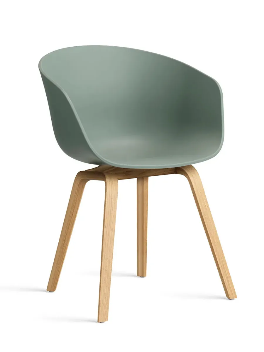 HAY About a Chair AAC22 forsidepolstret, hvid skal fra Hot