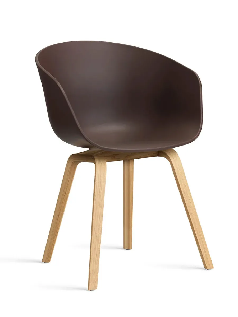 HAY About a Chair AAC22 forsidepolstret, hvid skal fra Hot
