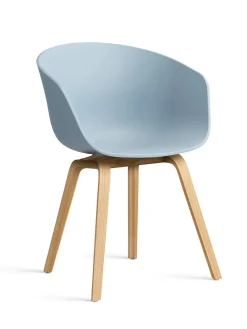 HAY About a Chair AAC22 forsidepolstret, hvid skal fra Hot