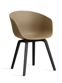 HAY About a Chair AAC22 forsidepolstret, hvid skal fra Hot