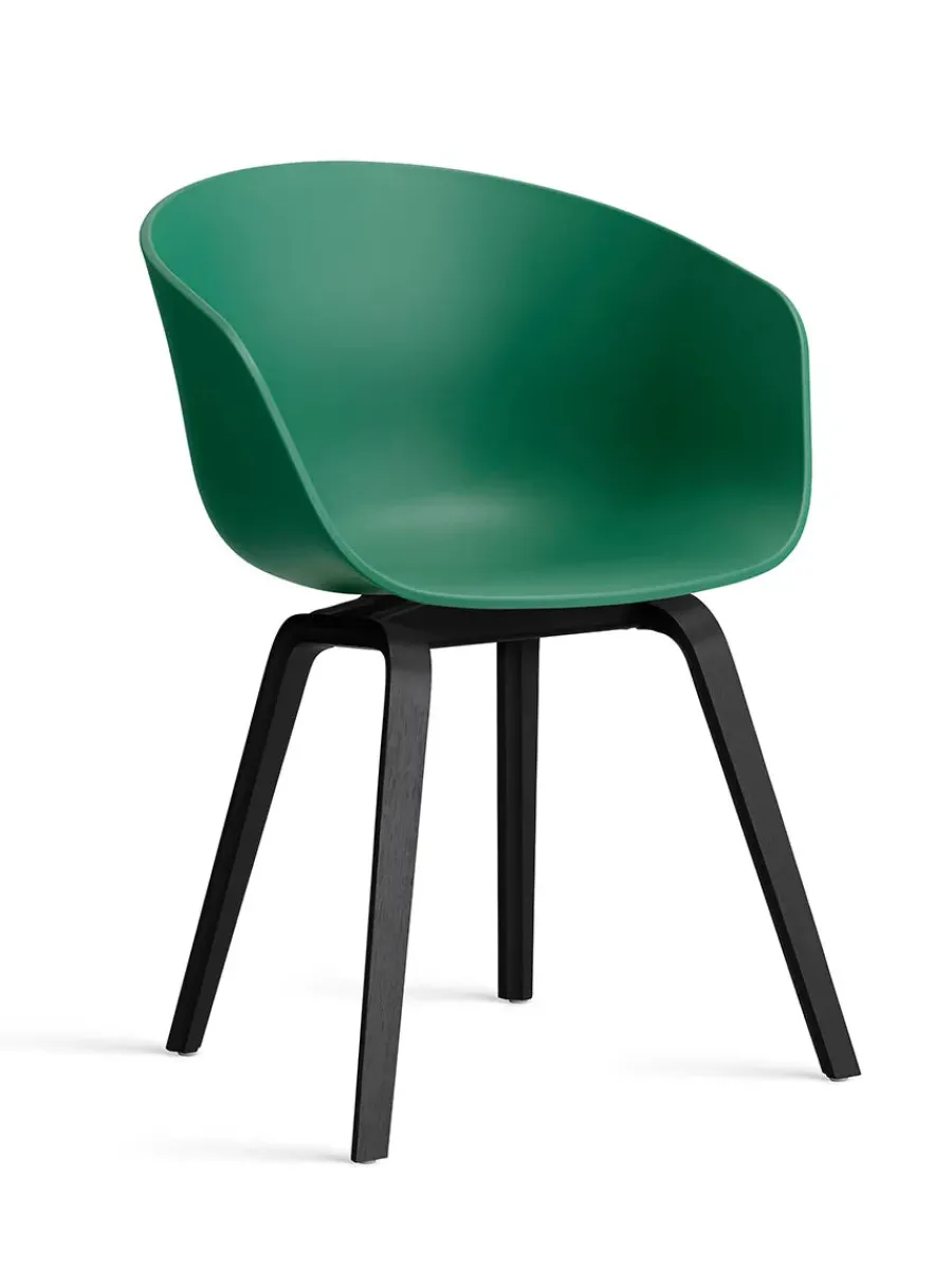 HAY About a Chair AAC22 forsidepolstret, hvid skal fra Hot