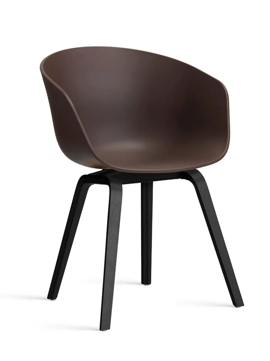 HAY About a Chair AAC22 forsidepolstret, hvid skal fra Hot