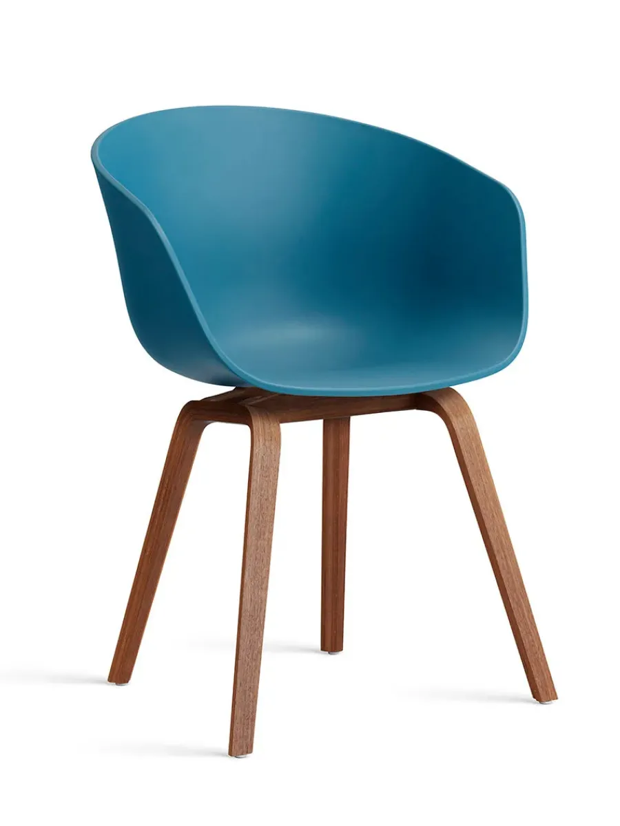 HAY About a Chair AAC22 forsidepolstret, hvid skal fra Hot