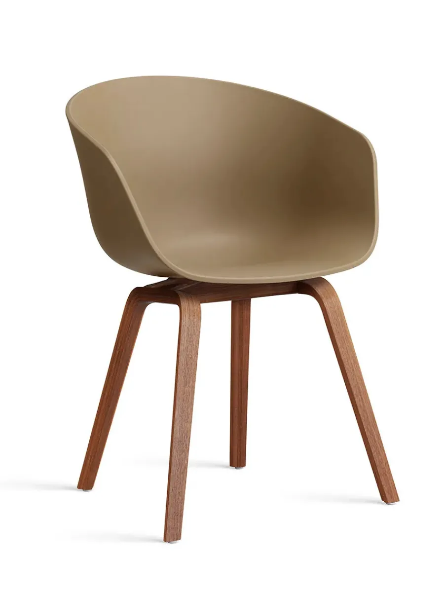 HAY About a Chair AAC22 forsidepolstret, hvid skal fra Hot