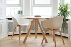 HAY About a Chair AAC22 forsidepolstret, hvid skal fra Hot