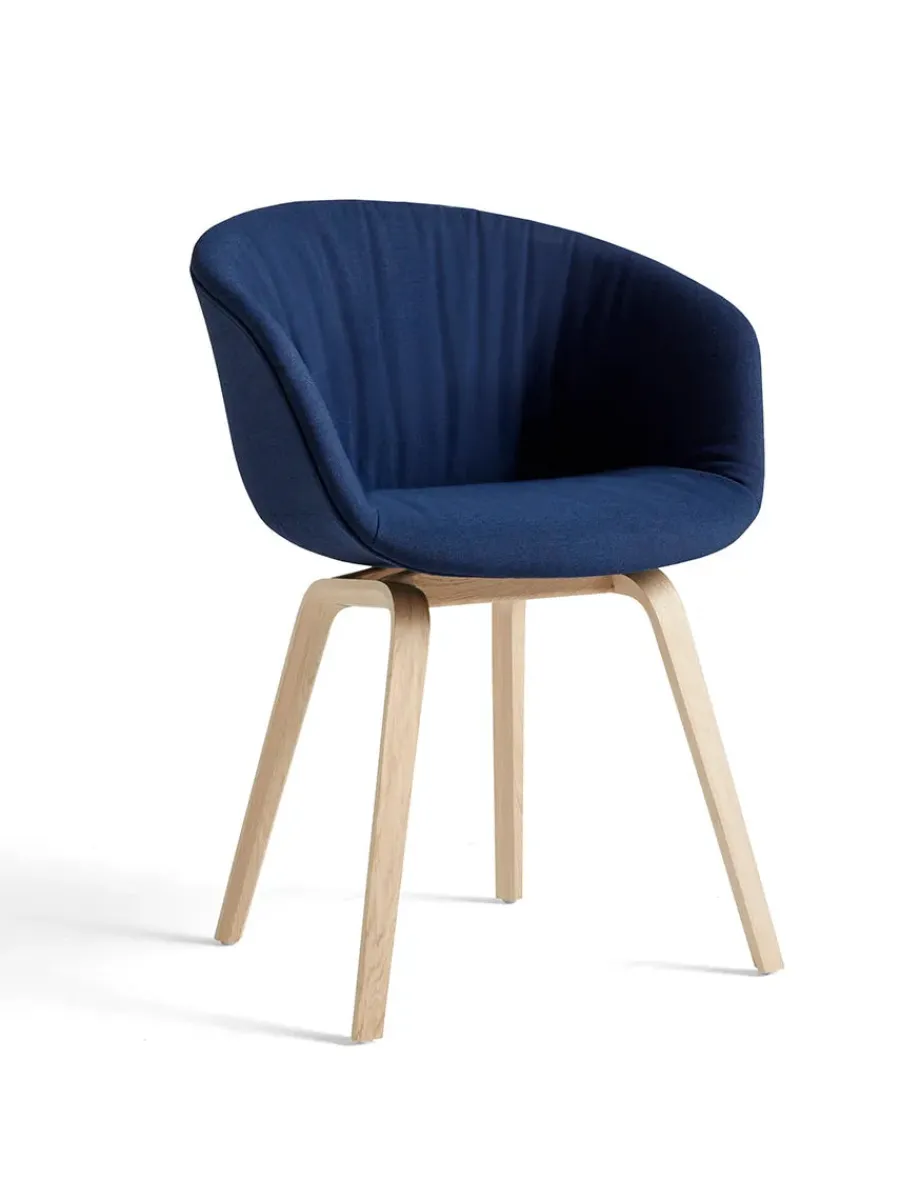HAY About a Chair AAC22 forsidepolstret, hvid skal fra Hot
