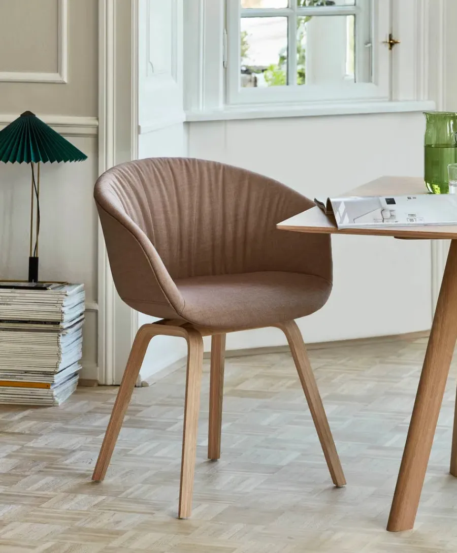 HAY About a Chair AAC22 forsidepolstret, hvid skal fra Hot