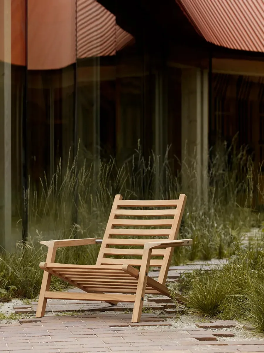 Carl Hansen & Søn AH603 Outdoor Dækstol fra Hot