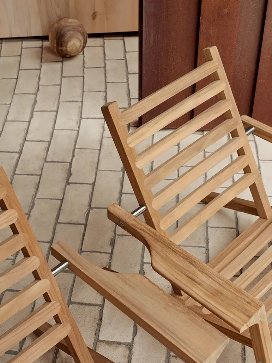 Carl Hansen & Søn AH603 Outdoor Dækstol fra Hot