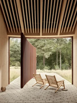 Carl Hansen & Søn AH603 Outdoor Dækstol fra Hot