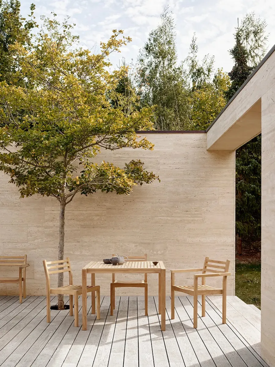 Carl Hansen & Søn AH502 Outdoor Spisebordsstol fra Clearance