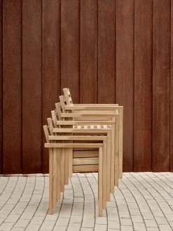 Carl Hansen & Søn AH502 Outdoor Spisebordsstol fra Clearance