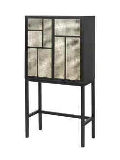 Design House Stockholm Air Cabinet, oak/cane fra Discount