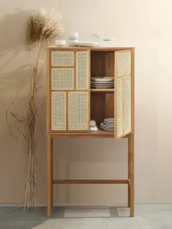 Design House Stockholm Air Cabinet, white/grey fra Outlet