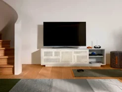 Design House Stockholm Air Sideboard Low, white/Grey fra Sale