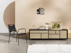 Design House Stockholm Air Sideboard Low, white/Grey fra Sale