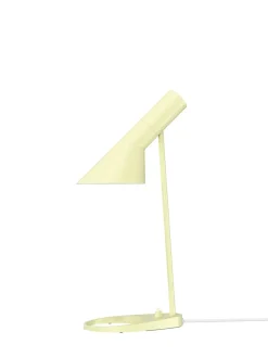 Louis Poulsen AJ Mini Table Lamp, grey/brass af Arne Jacobsen Outlet